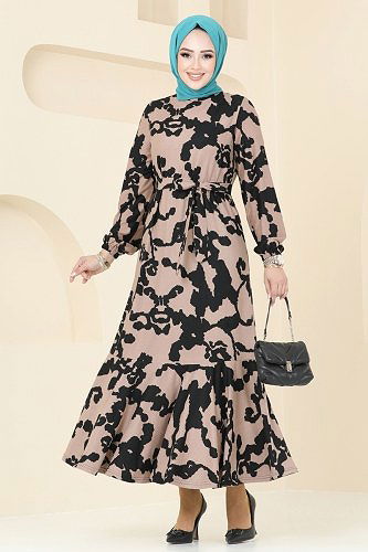 moda selvim Dress 315DVL817 Pattern 2 Vision - Thumbnail