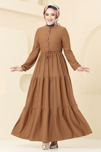 M.H. - Dress 3176MH427 Tan