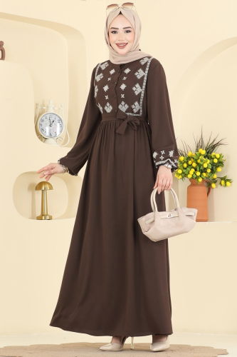 A.S.N. - Dress 317ASN888 Brown