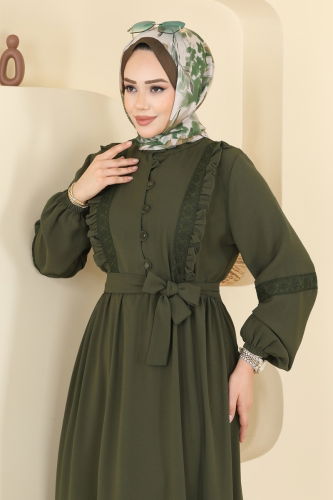 A.S.N. - Dress 318ASN888 Khaki