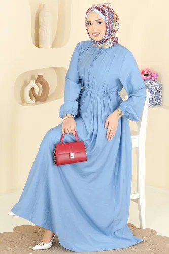 A.S.N. - الفستان أزرق فاتح 320ASN888