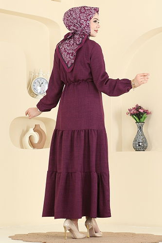 moda selvim الفستان توتي 3263HBS856 - Thumbnail