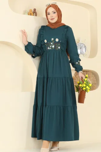 A.S.N. - Dress 327ASN888 Petroleum