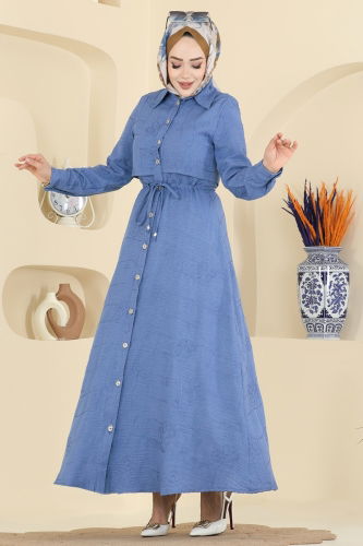 B.L.U. - Dress 3307BLU797 Indigo