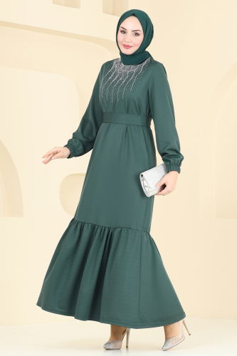 D.V.L. - Dress 333DVL817 Emerald