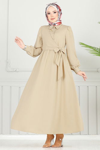 moda selvim Dress 3348CR1136 Vision - Thumbnail