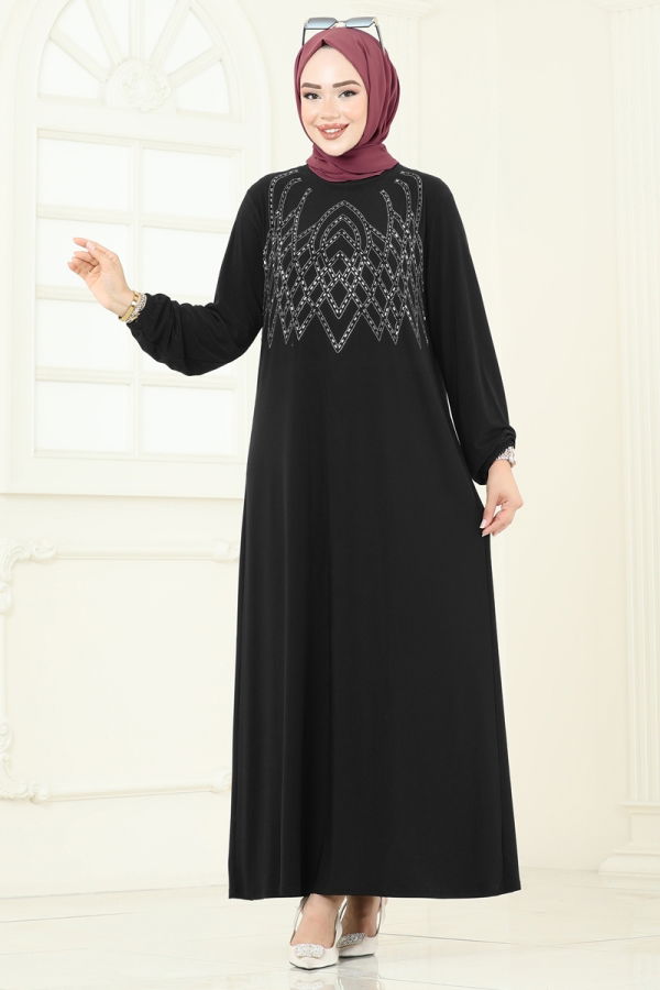 Modaselvim الفساتين الفستان أسود 3401UZ662