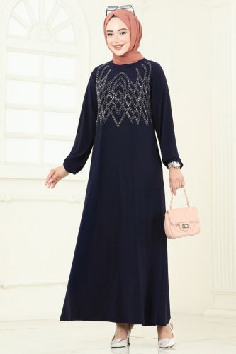 U.Z. - Dress 3401UZ662 Navy Blue