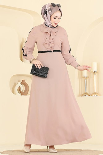 moda selvim Dress 346ASN888 Vision - Thumbnail