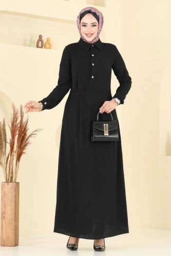 M.H. - Dress 3654MH427 Black