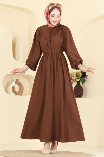 A.S.N. - Dress 382ASN888 Brown