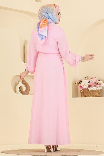 moda selvim الفستان زهر 394ASN888 - Thumbnail