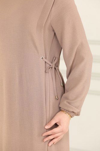 moda selvim 4004BM387 فيزيون فستان - Thumbnail