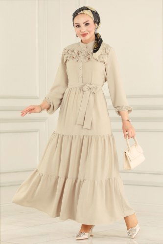 A.B. - Dress 4006AB368 Stone