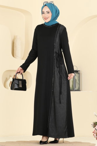 H.N.Z. - Dress 4017HN394 Black