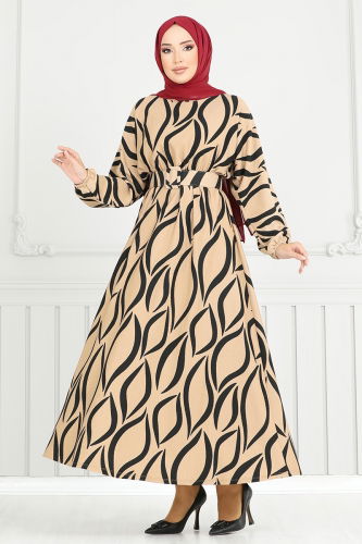 MRV T.G.E. - Dress 4026TGE913-M Latte