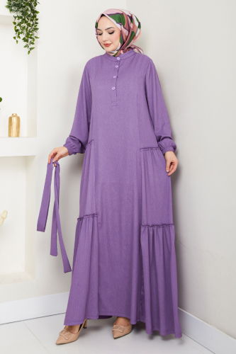 MRV D.V.L. - Dress 402DVL897-M Dark Lilac