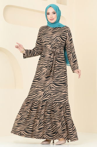 P.R.M. - Dress 4030PM271 Zebra Vision