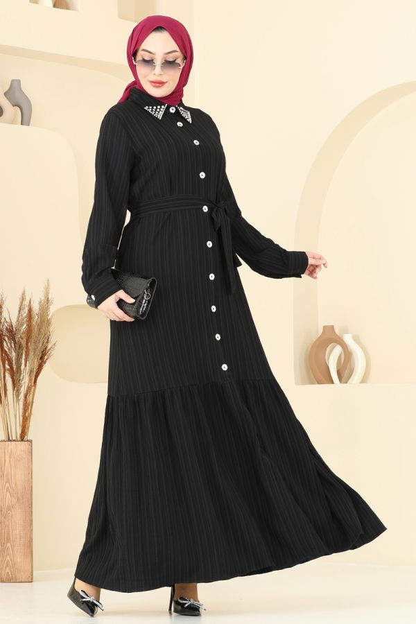 Modaselvim NET 20%+20% DISCOUNT IN THE CARD Dress 4063PM271 Black