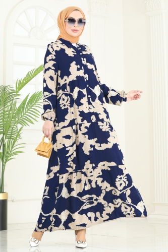 Z.N.N. - Dress 4084ZNN863 Navy Blue