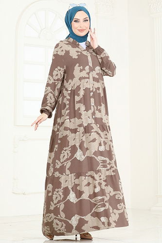 moda selvim Dress 4084ZNN863 Vision - Thumbnail