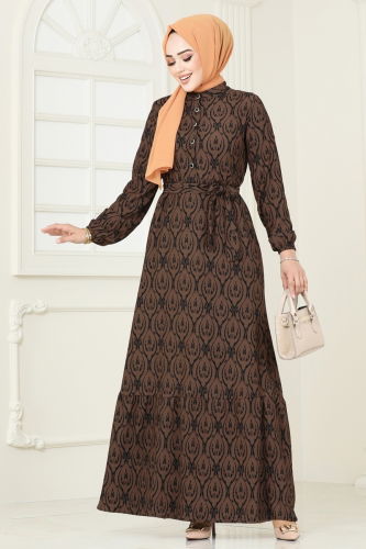 Z.N.N. - Dress 4090ZNN863 Brown