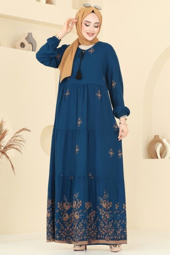 Z.N.N.K. - Dress 4095ZNNK1102 Petroleum