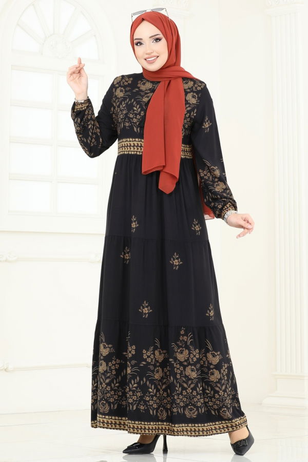 Modaselvim Dress Dress 4096ZNNK1102 Black