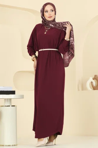 Z.N.N.K. - Dress 4099ZNNK1102 Burgundy
