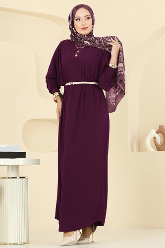 moda selvim الفستان توتي 4099ZNNK1102 - Thumbnail