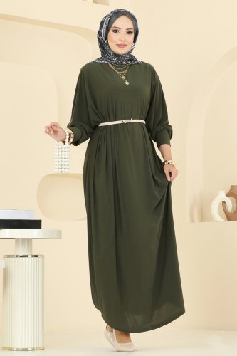 Z.N.N.K. - Dress 4099ZNNK1102 Dark Khaki