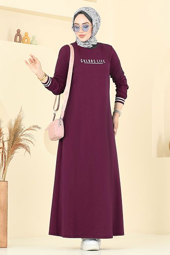 moda selvim الفستان توتي 4108PM271 - Thumbnail