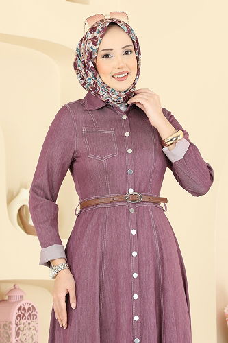 moda selvim الفستان توتي 4116FVN1181 - Thumbnail