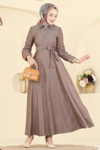 F.V.N. - Dress 4117FVN1181 Brown