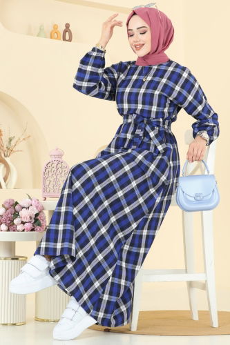 P.R.M. - Dress 4124PM271 Saxe