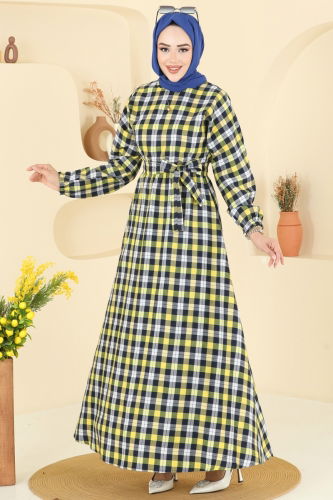 P.R.M. - Dress 4124PM271 Yellow