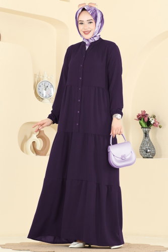 Z.N.N.K. - Dress 4124ZNNK1102 Damson