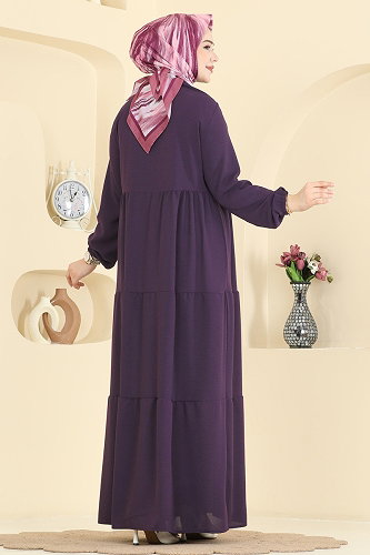 moda selvim الفستان توتي 4124ZNNK1102 - Thumbnail