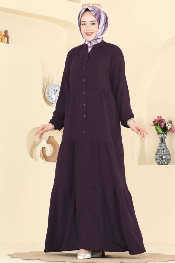 Modaselvim Dress Dress 4124ZNNK1102 Light Damson