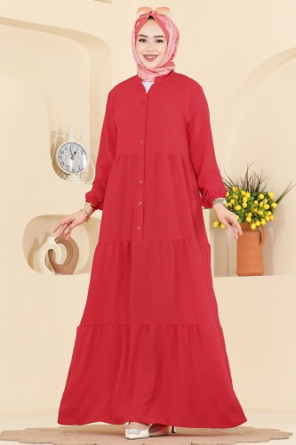 Z.N.N.K. - Dress 4124ZNNK1102 Light Red