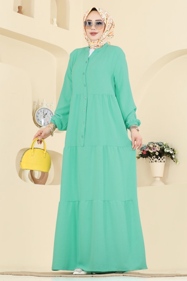 Modaselvim Dress Dress 4124ZNNK1102 Water Green
