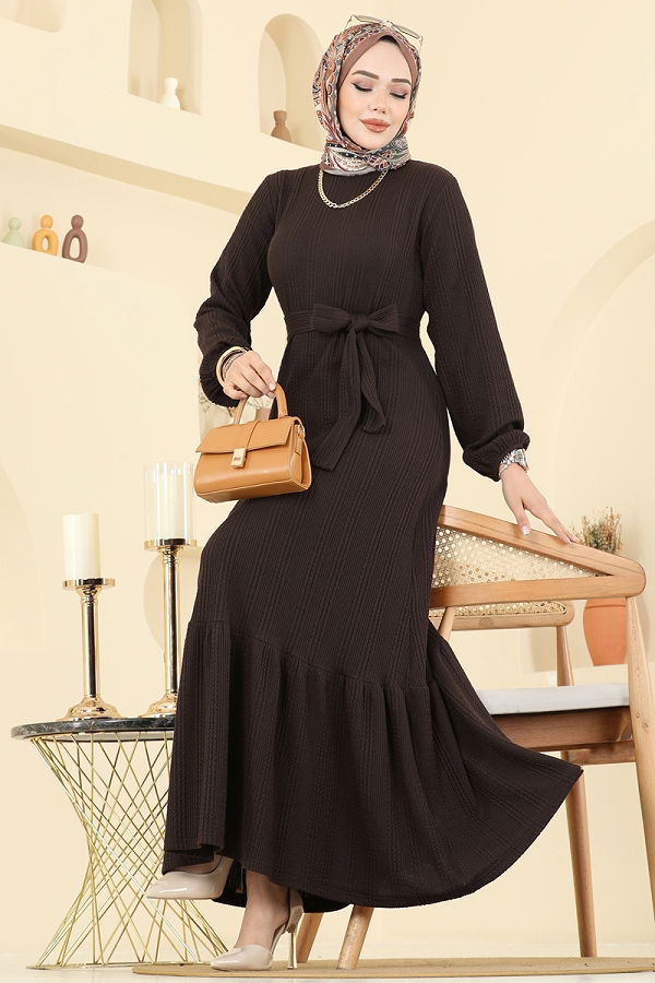 P.R.M. - Dress 4127PM271 Brown