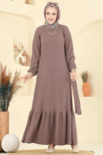 moda selvim Dress 4127PM271 Dark Vision - Thumbnail