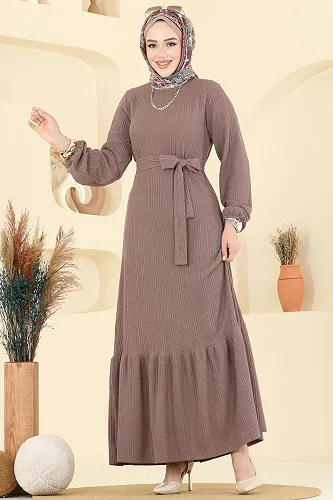 moda selvim Dress 4127PM271 Dark Vision - Thumbnail