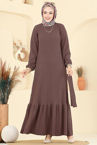 moda selvim Dress 4127PM271 Dark Vision - Thumbnail