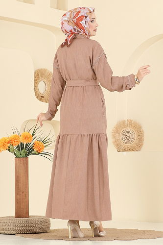 moda selvim Dress 4130PM271 Vision - Thumbnail