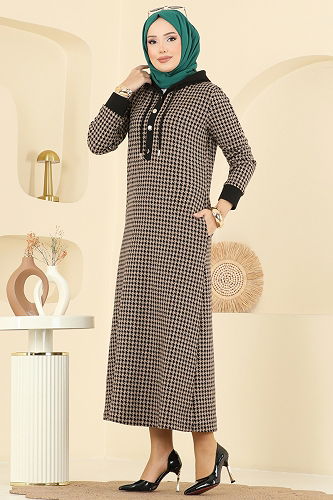 moda selvim Dress 4135PM271 Vision - Thumbnail