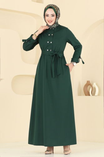 D.V.L. - Dress 416DVL817 Emerald