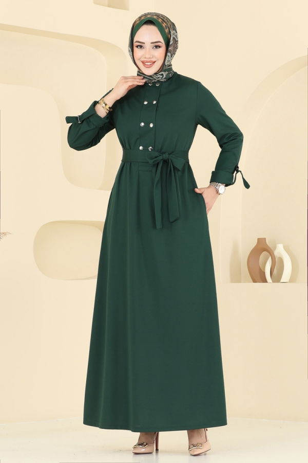 Modaselvim خصم صافٍ20%+20% في سلة التسوق الفستان زيتي 416DVL817