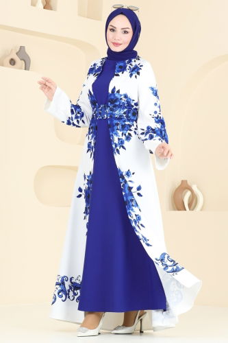 J.N.F. - Dress 42127JNF844 Saxe